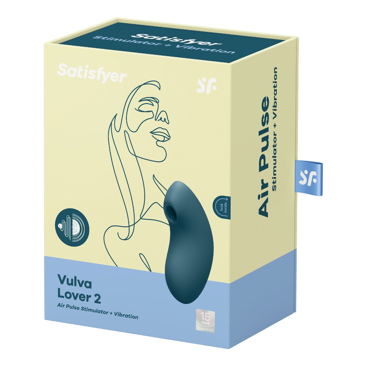 Satisfyer Vulva Lover 2 in Blue