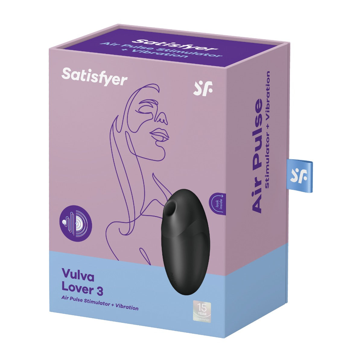 Satisfyer Vulva Lover 3 in Black