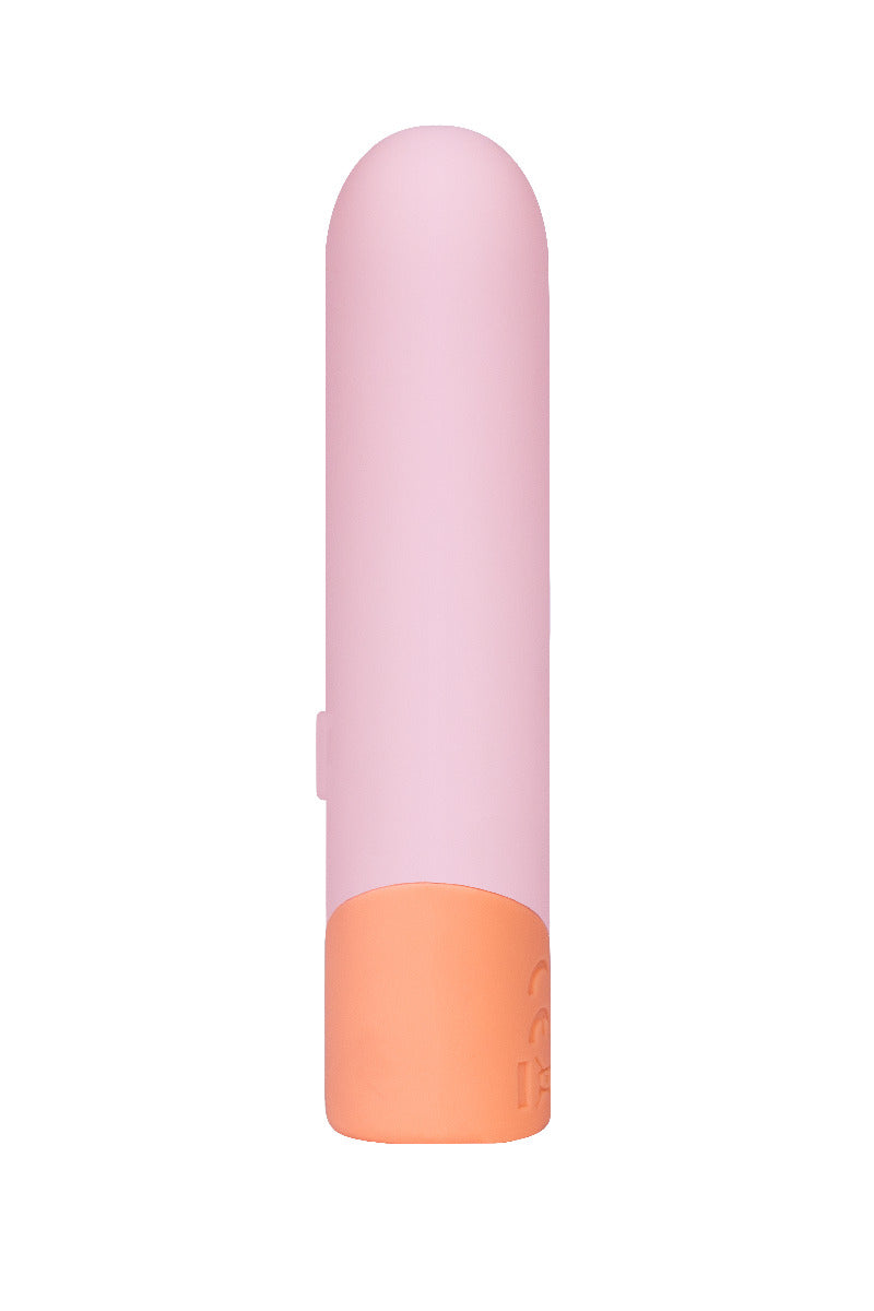 Peachy Bullet Vibrator in Pink – product detail view