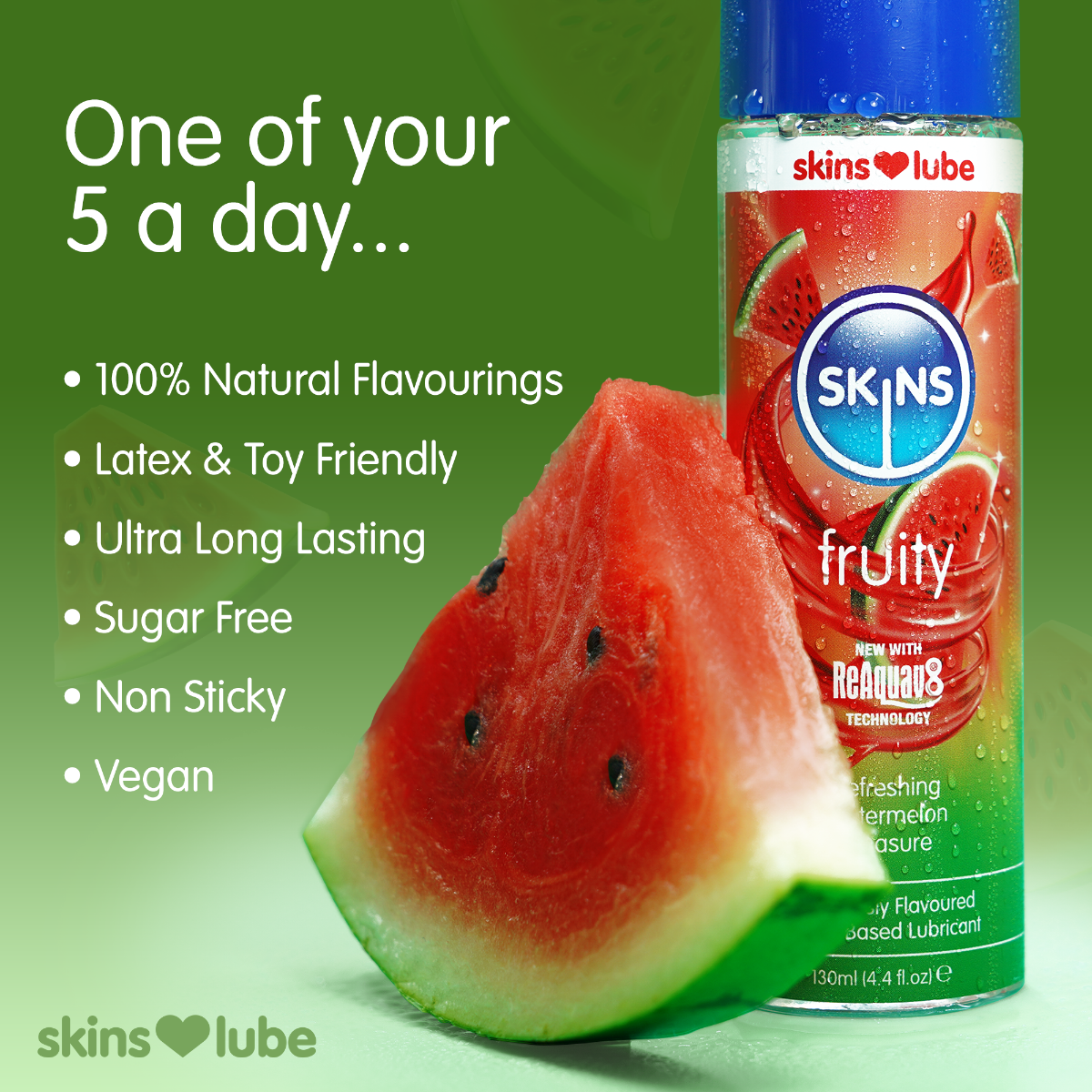 Fruity - Refreshing Watermelon Pleasure - 4.4 fl oz (130ml) – additional product view
