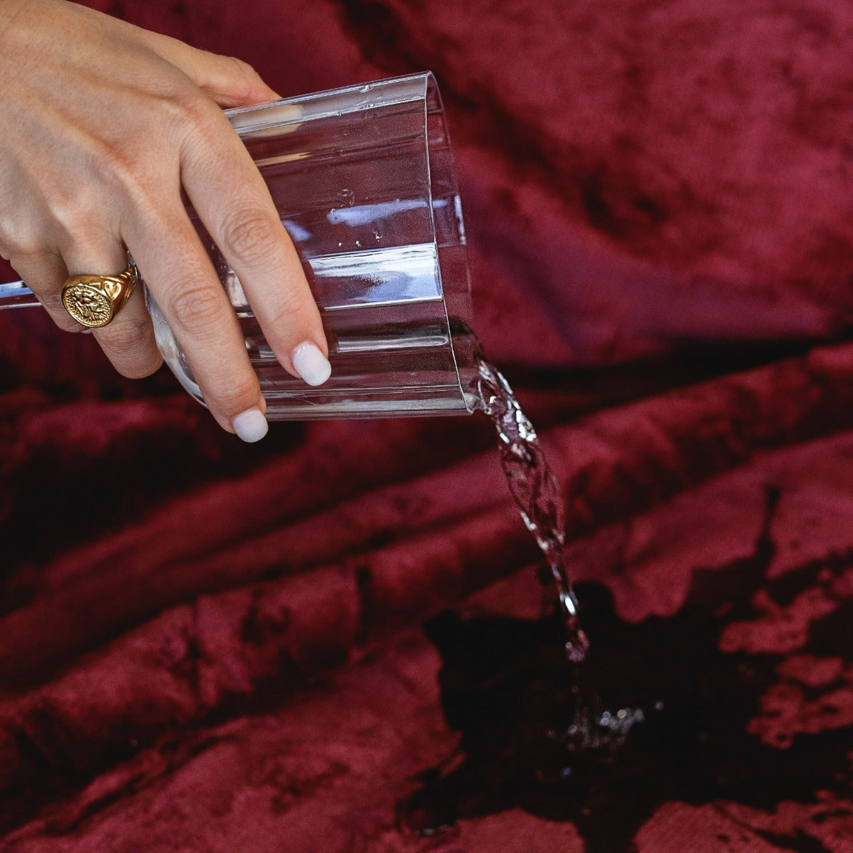 Waterproof Splash Blanket™ The OG - Moon Blood - Medium - additional view 