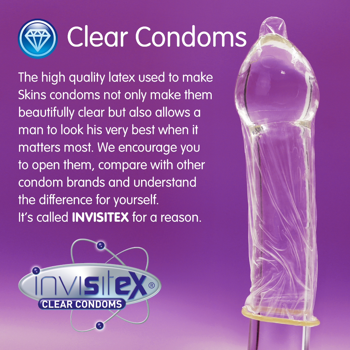 Skins Extra Large Premium Condoms - 500 Pack - product detail 4