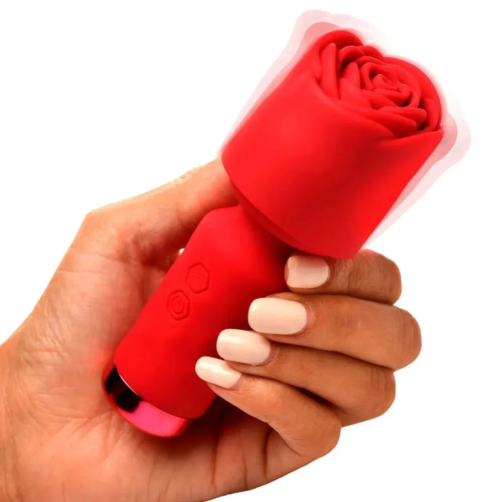 XR Bloomgasm Rose Petite Mini Wand - Raptureworks