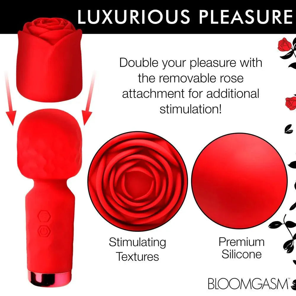 XR Bloomgasm Rose Petite Mini Wand - Raptureworks