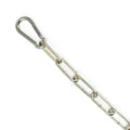 STAINLESS STEEL CHAIN WITH CARABINER HOOKS