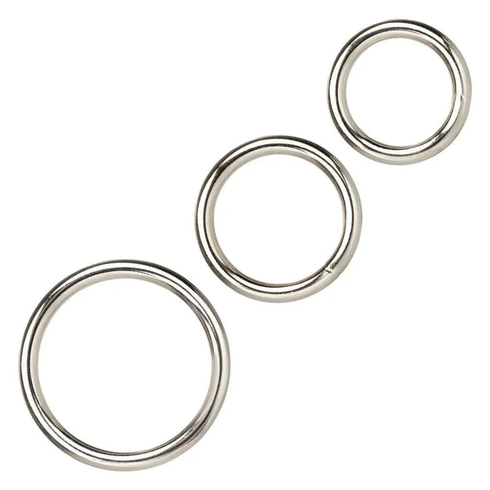3 Piece Silver Ring Set - Rapture Works