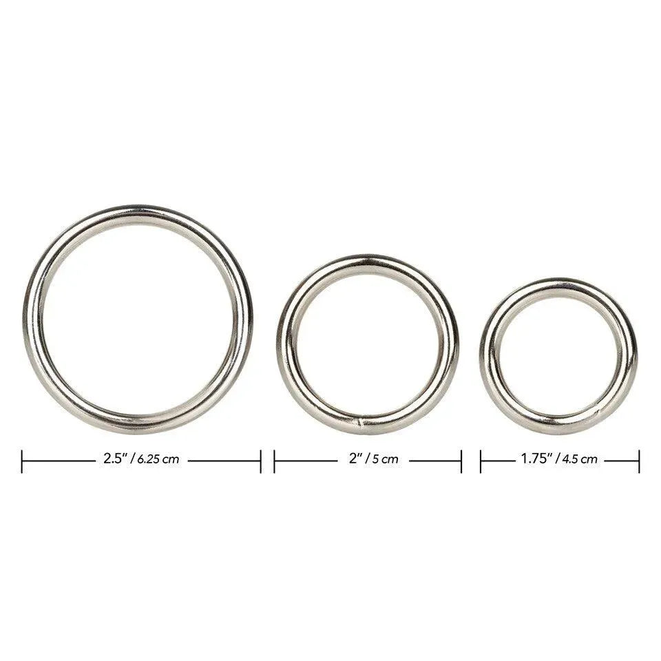 3 Piece Silver Ring Set - Rapture Works