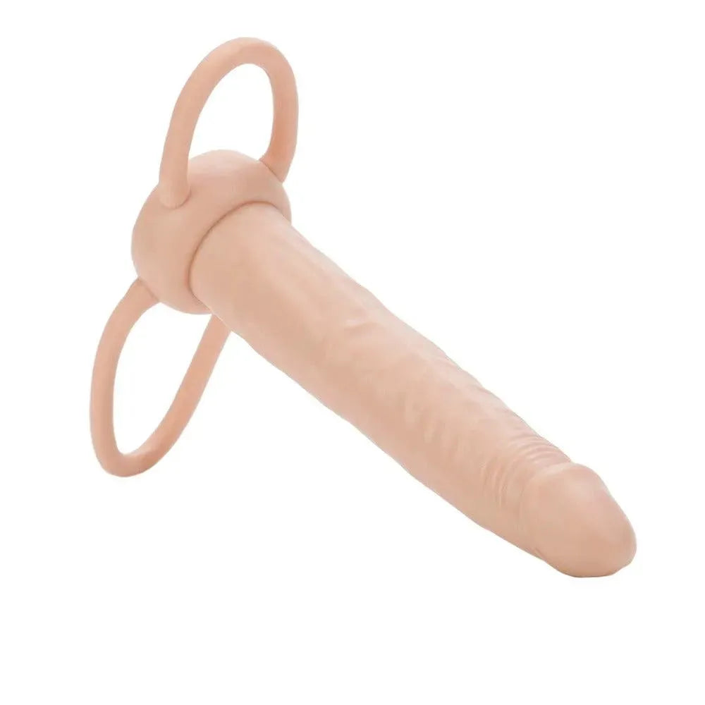 Accommodator Dual Penetrator Ivory Dildo - Rapture Works