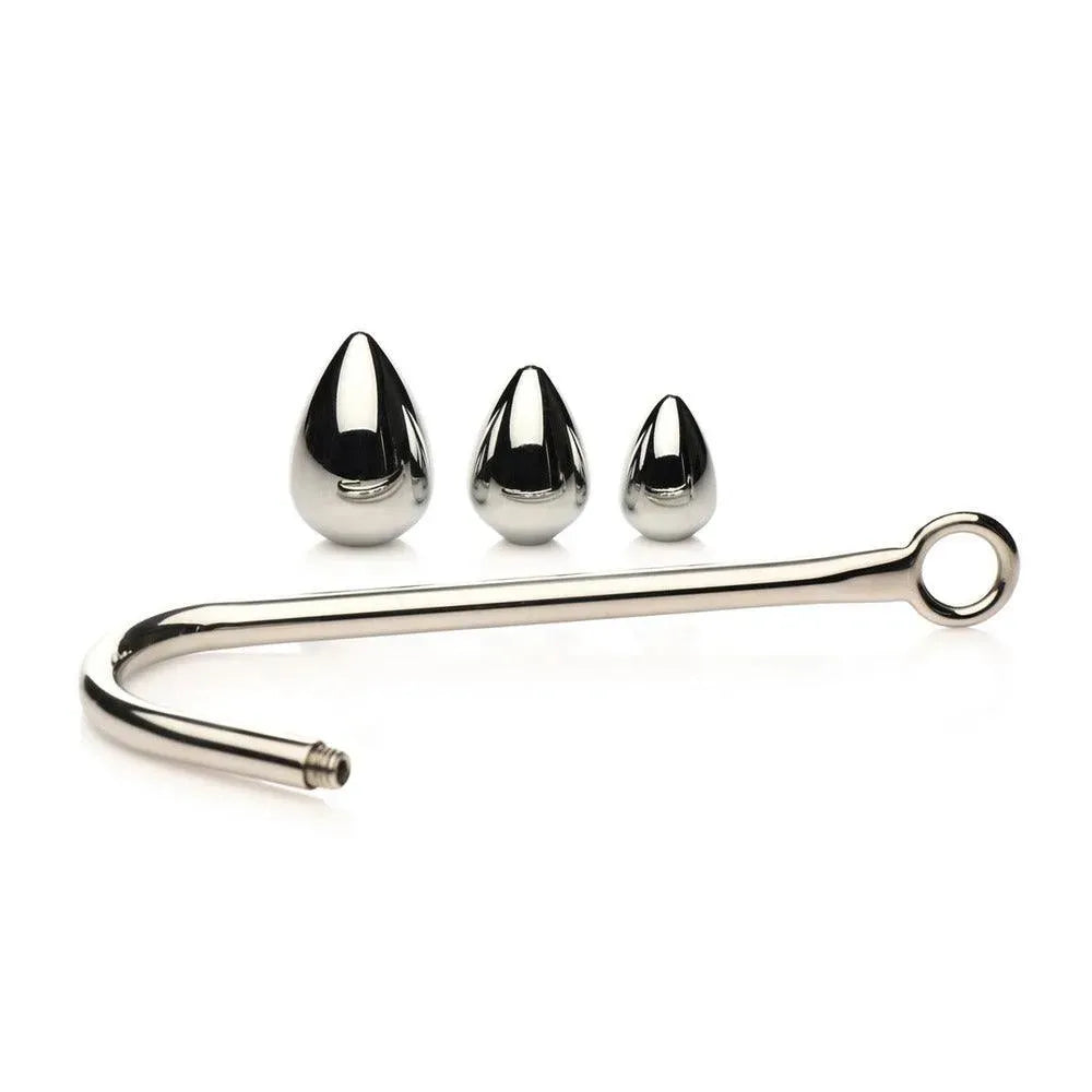 Anal Hook Trainer with 3 Plugs - Rapture Works