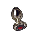 ASS-SATION REMOTE VIBRATING METAL PLUG – BLACK