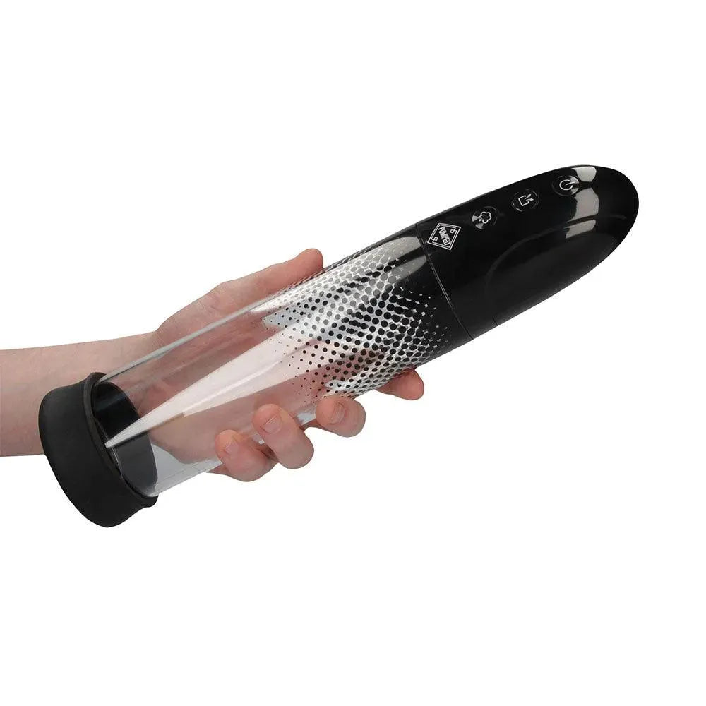 Automatic Rechargeable Luv Pump Black - Rapture Works