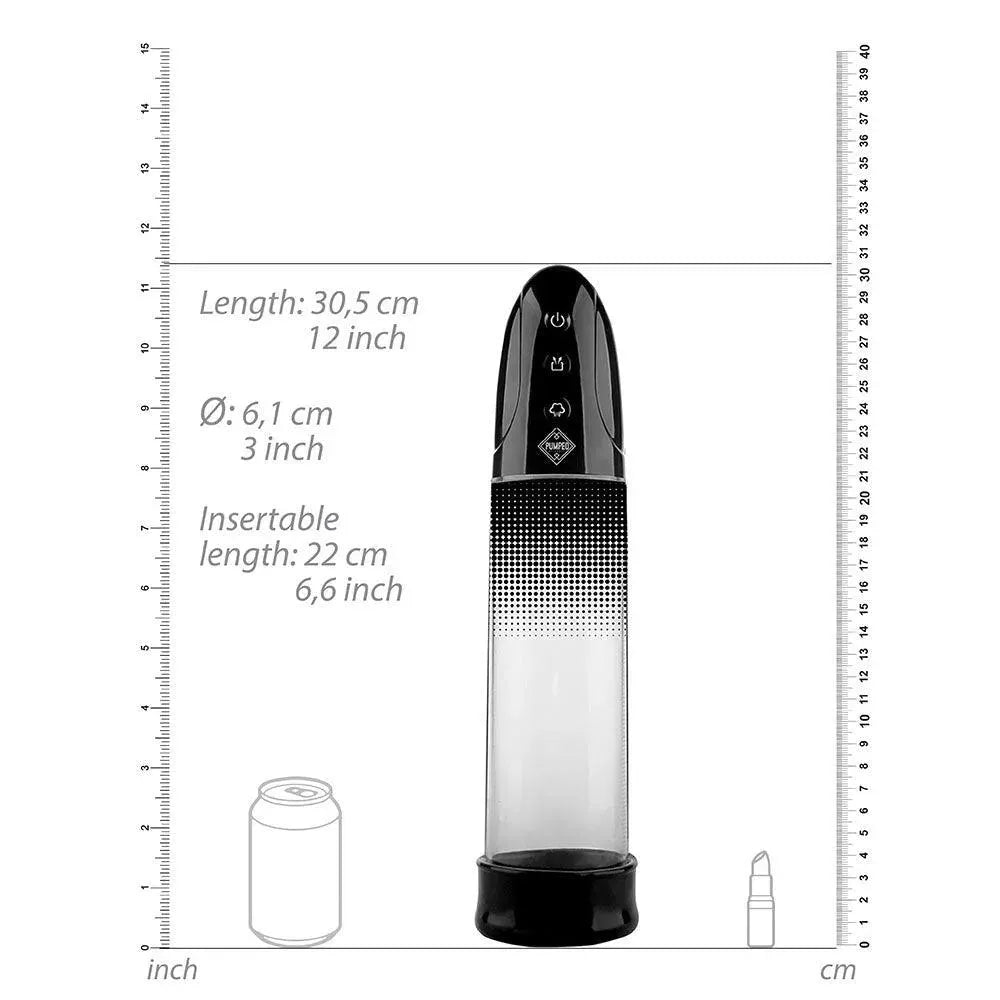Automatic Rechargeable Luv Pump Black - Rapture Works