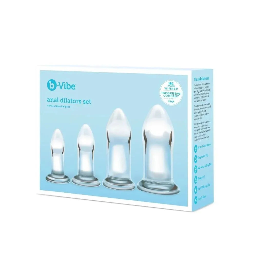 B-Vibe Anal Dilators Set - Rapture Works