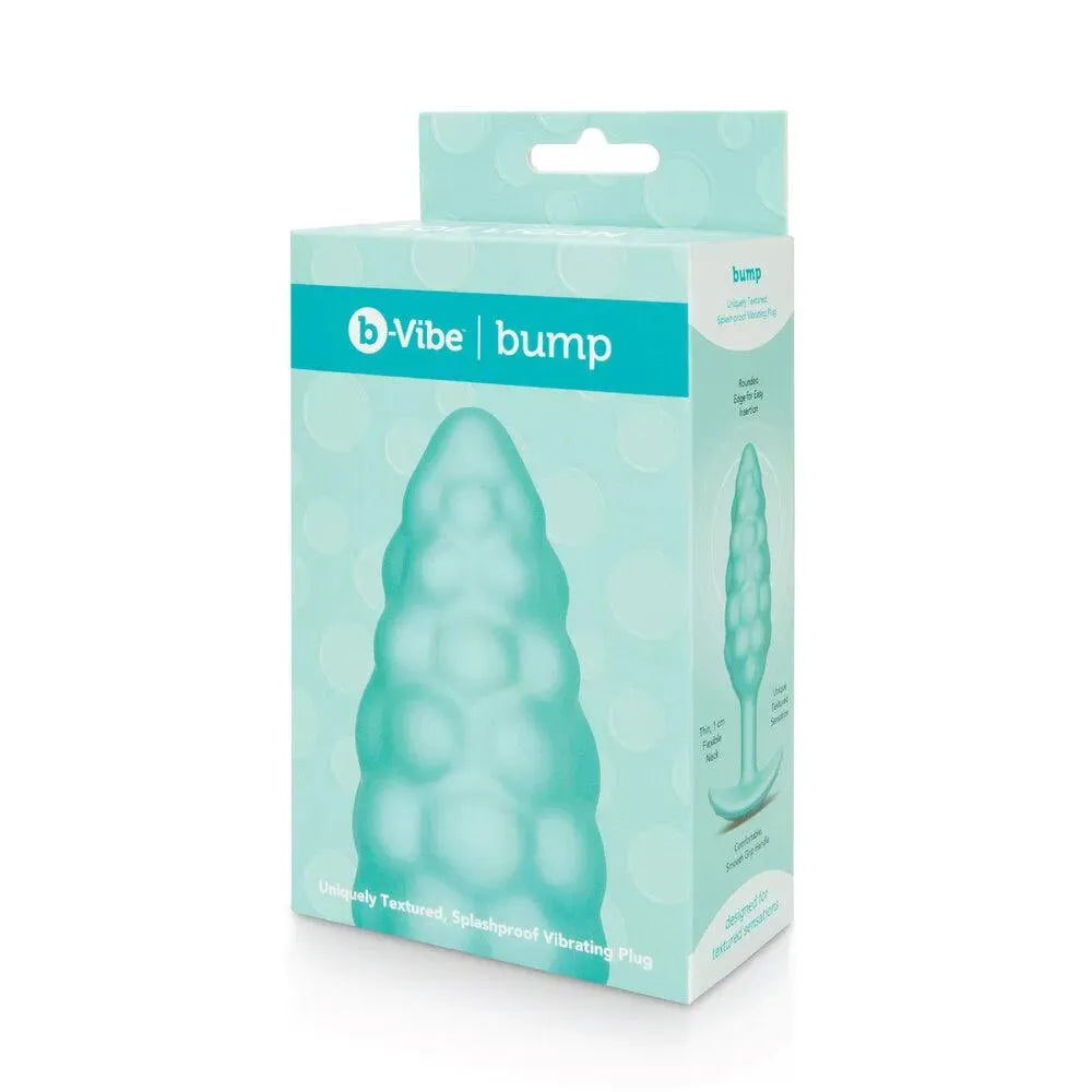 B-Vibe Bump Textured Butt Plug - Rapture Works