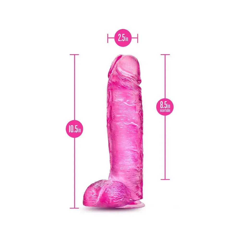 B Yours Plus Big N Bulky 10.5 Inch Dildo - Rapture Works