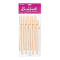 BACHELORETTE PARTY FAVORS™ PECKER STRAWS — PACK OF 10