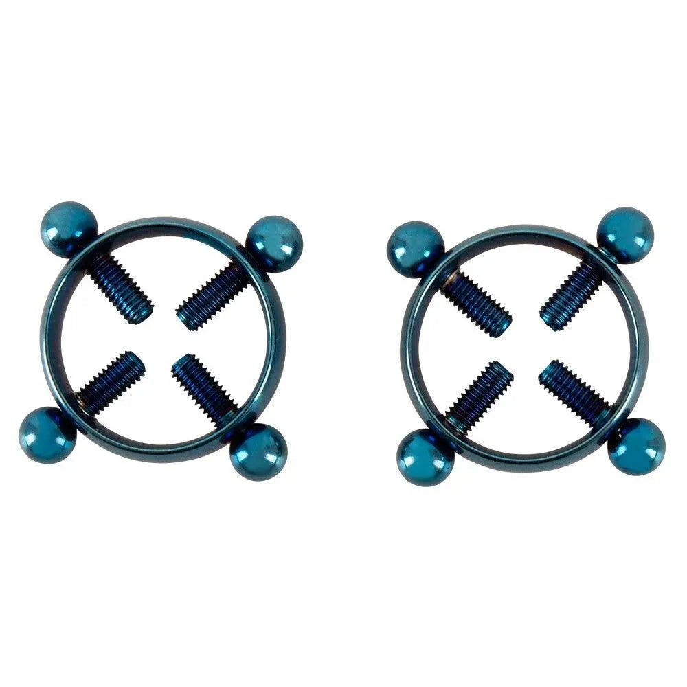 Bad Kitty Blue Moon Nipple Jewelery - Rapture Works
