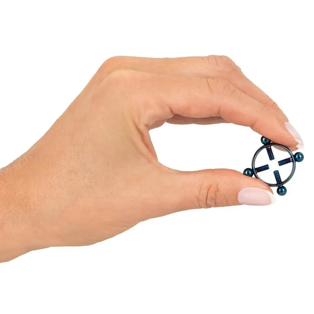Bad Kitty Blue Moon Nipple Jewelery - Rapture Works
