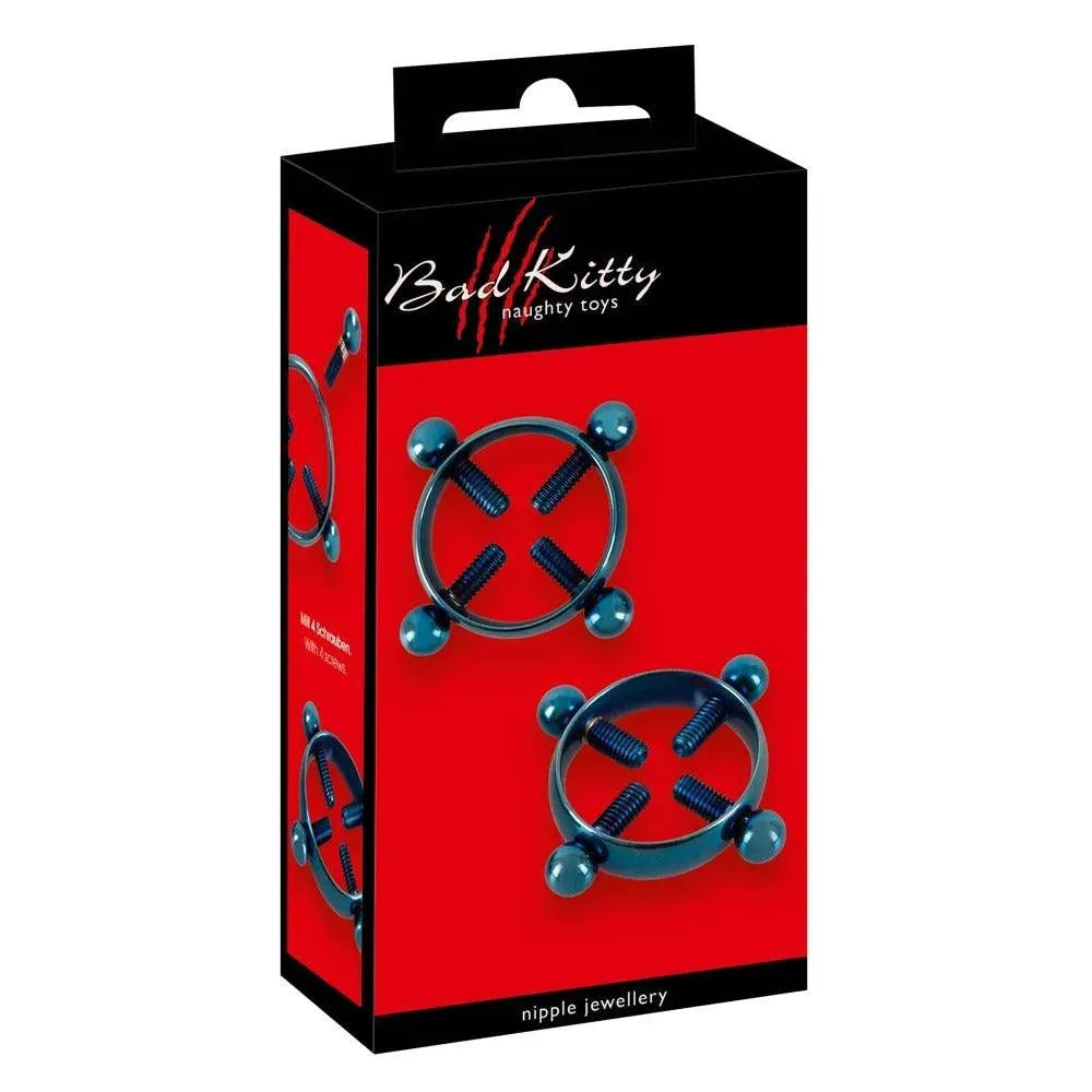 Bad Kitty Blue Moon Nipple Jewelery - Rapture Works