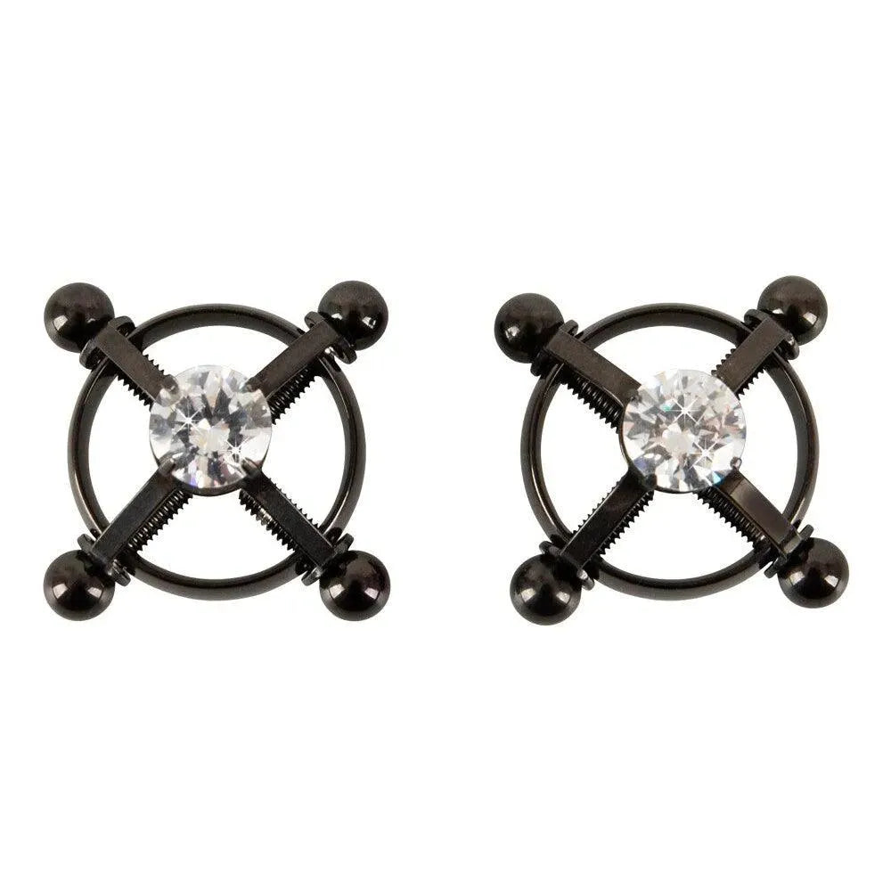 Bad Kitty Shiny Star Nipple Jewelery - Rapture Works
