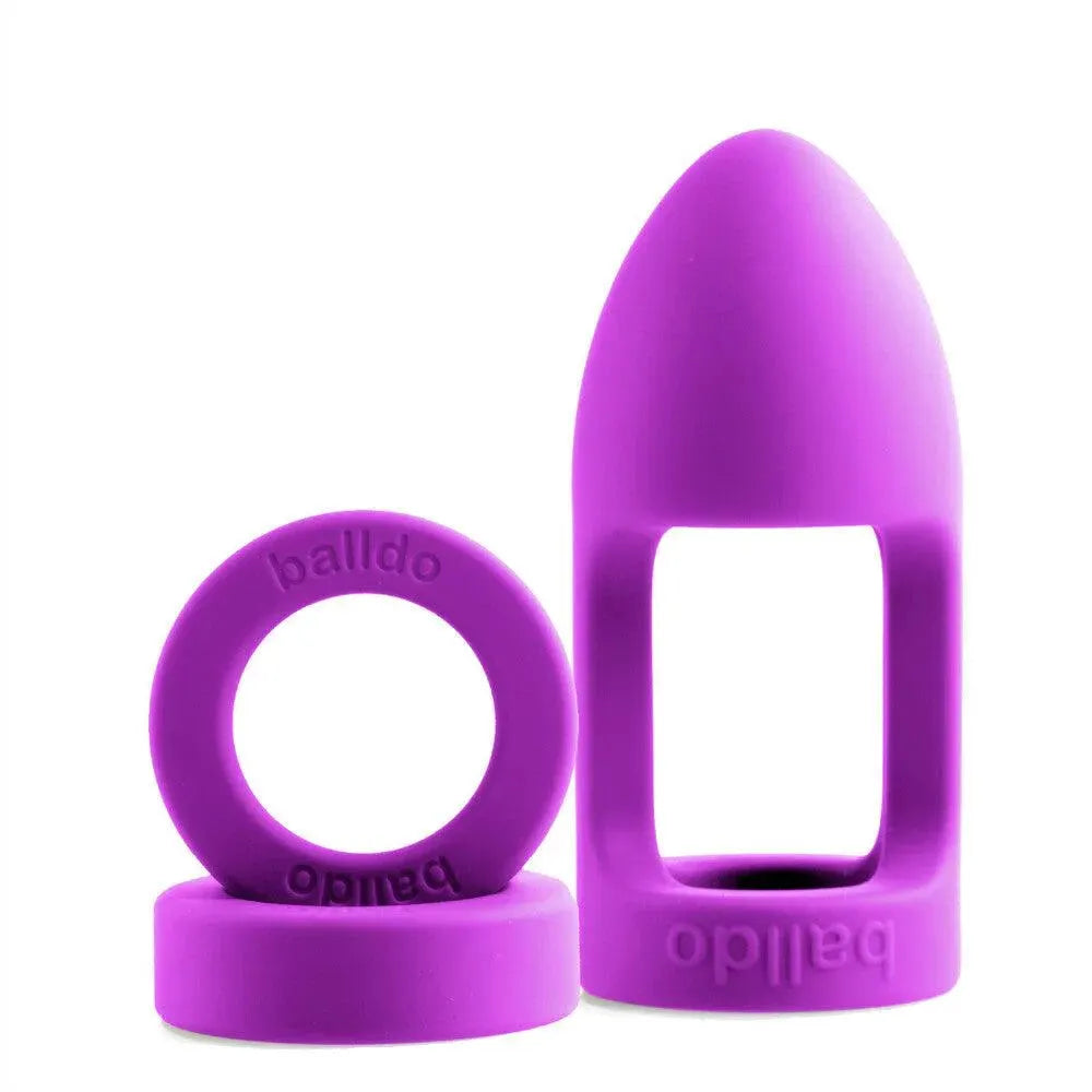 Balldo The Worlds First Ball Dildo Purple - Rapture Works