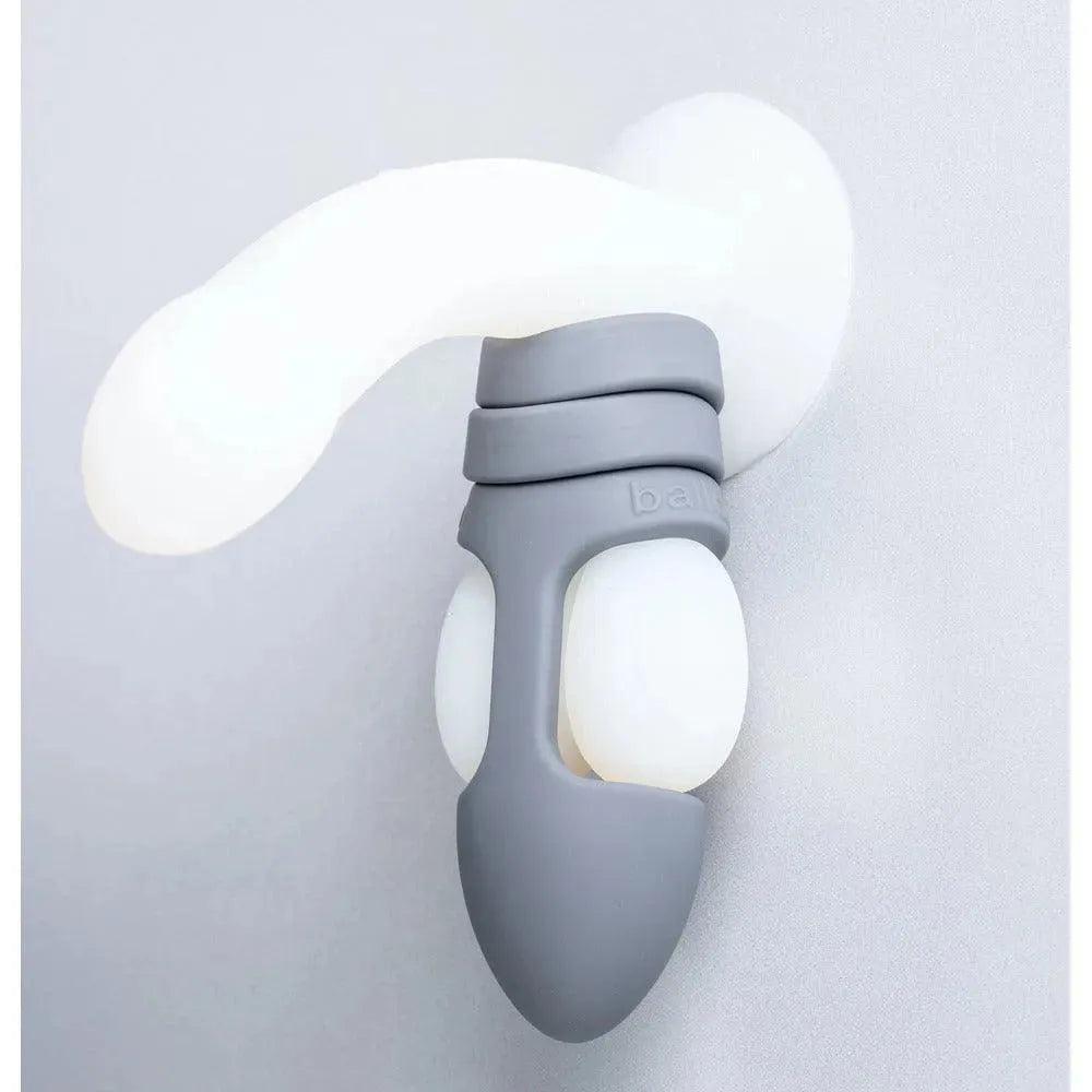 Balldo The Worlds First Ball Dildo Steel Grey - Rapture Works