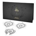 FLAMBOYANT RHINESTONE BODY DECORATIONS - BLACK/GREY