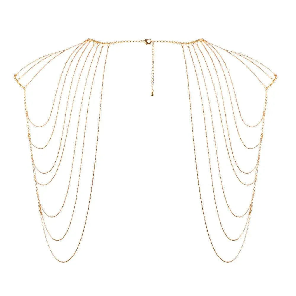 Bijoux Indiscrets Magnifique Shoulder Jewellery Gold - Rapture Works