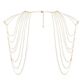 MAGNIFIQUE SHOULDERS AND BACK JEWELLERY - GOLD
