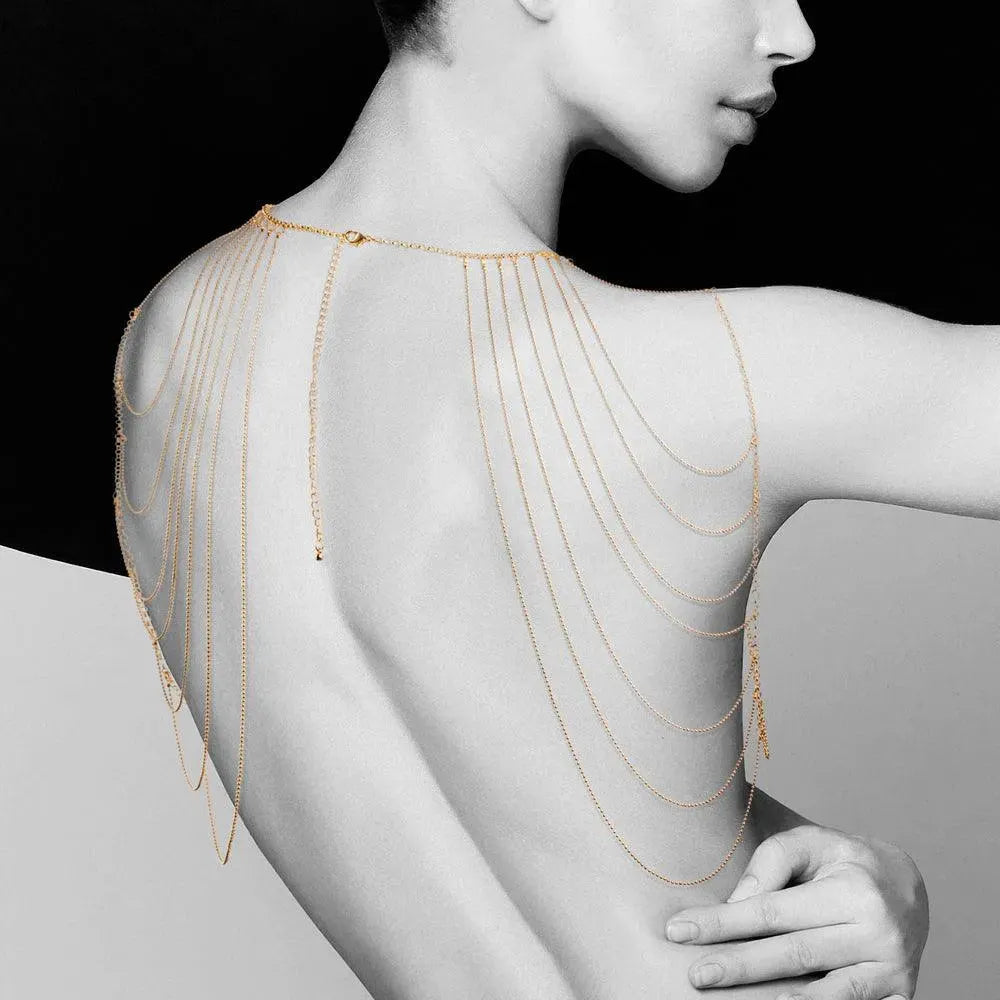 Bijoux Indiscrets Magnifique Shoulder Jewellery Gold - Rapture Works