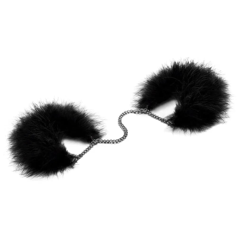 Bijoux Indiscrets Za Za Zu Feather Handcuffs - Rapture Works
