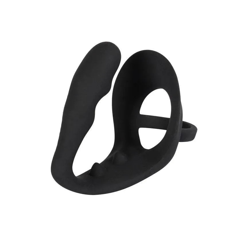 Black Velvets Cock Ring And Anal Plug - Rapture Works