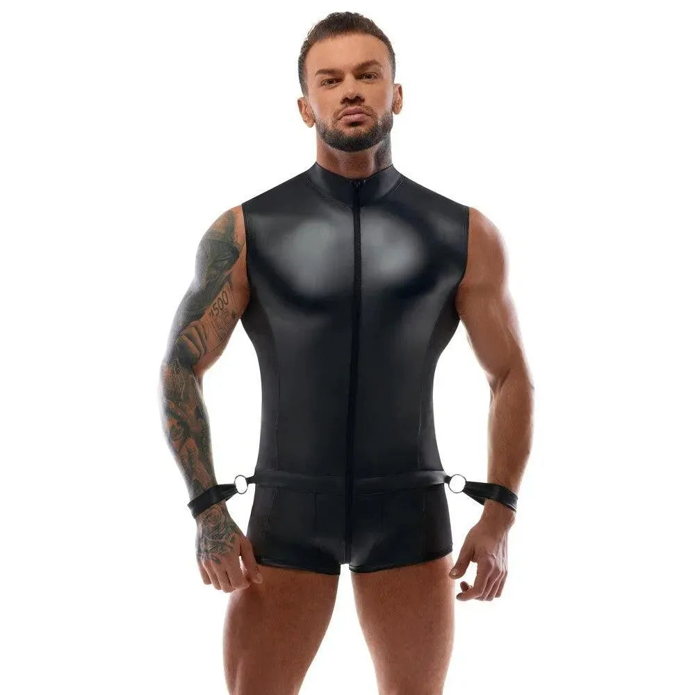 Body Jumpsuit With Restraints - Rapture Works