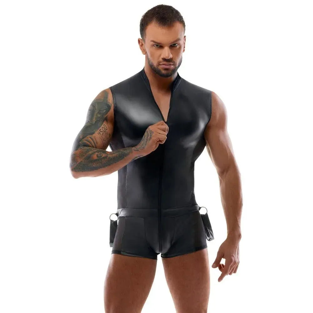 Body Jumpsuit With Restraints - Rapture Works