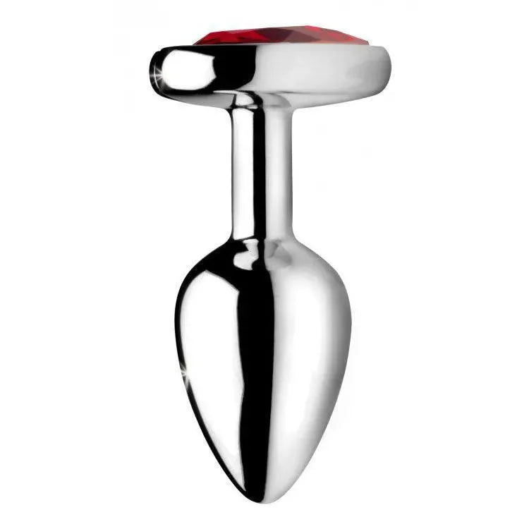 Booty Sparks Red Heart Medium Anal Plug - Rapture Works