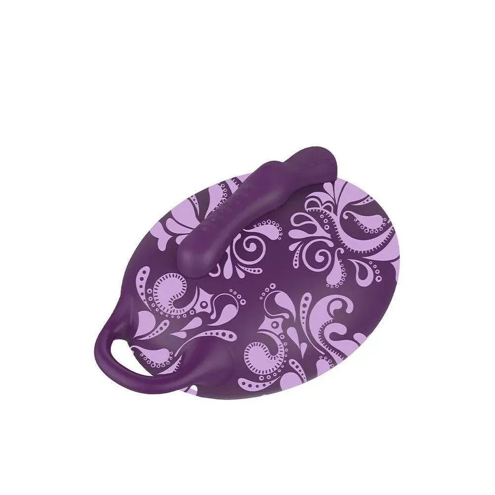 Bouncy Bliss Sit On Vibrator Purple - Rapture Works
