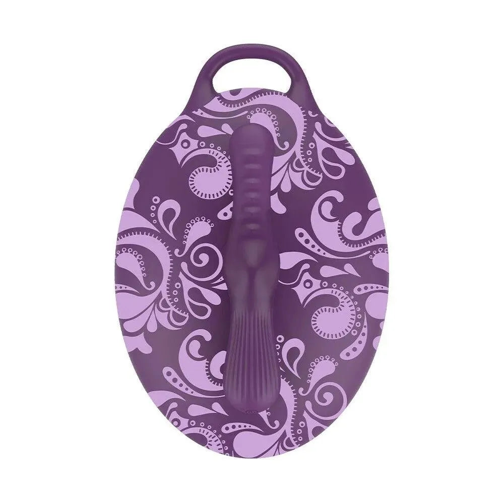 Bouncy Bliss Sit On Vibrator Purple - Rapture Works