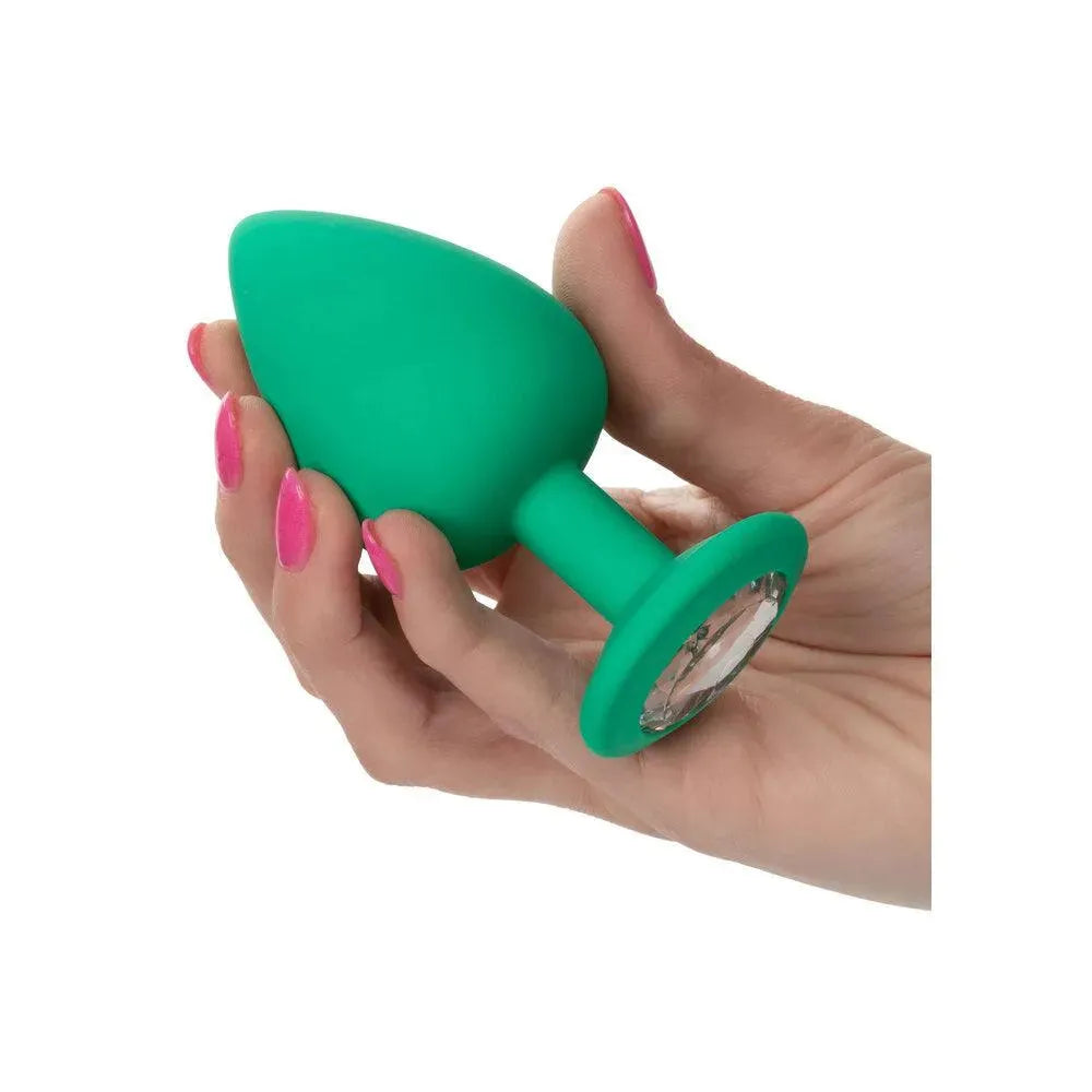Cheeky Gems Butt Plugs 3 Piece Set Green - Rapture Works