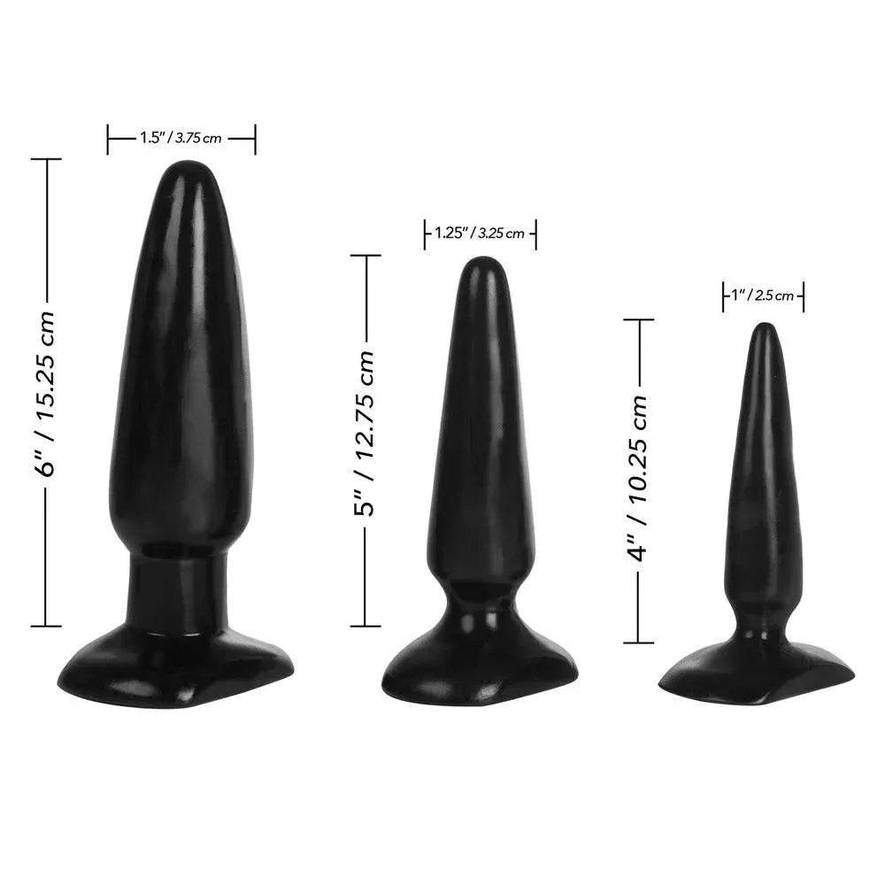COLT Anal Trainer Kit Butt Plugs - Rapture Works