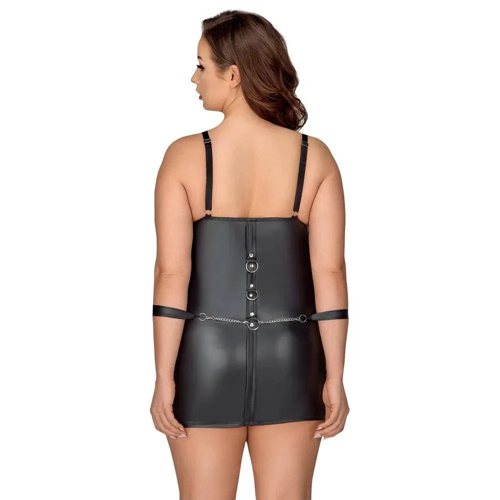 Cottelli Curves Bondage Plus Dress - Rapture Works