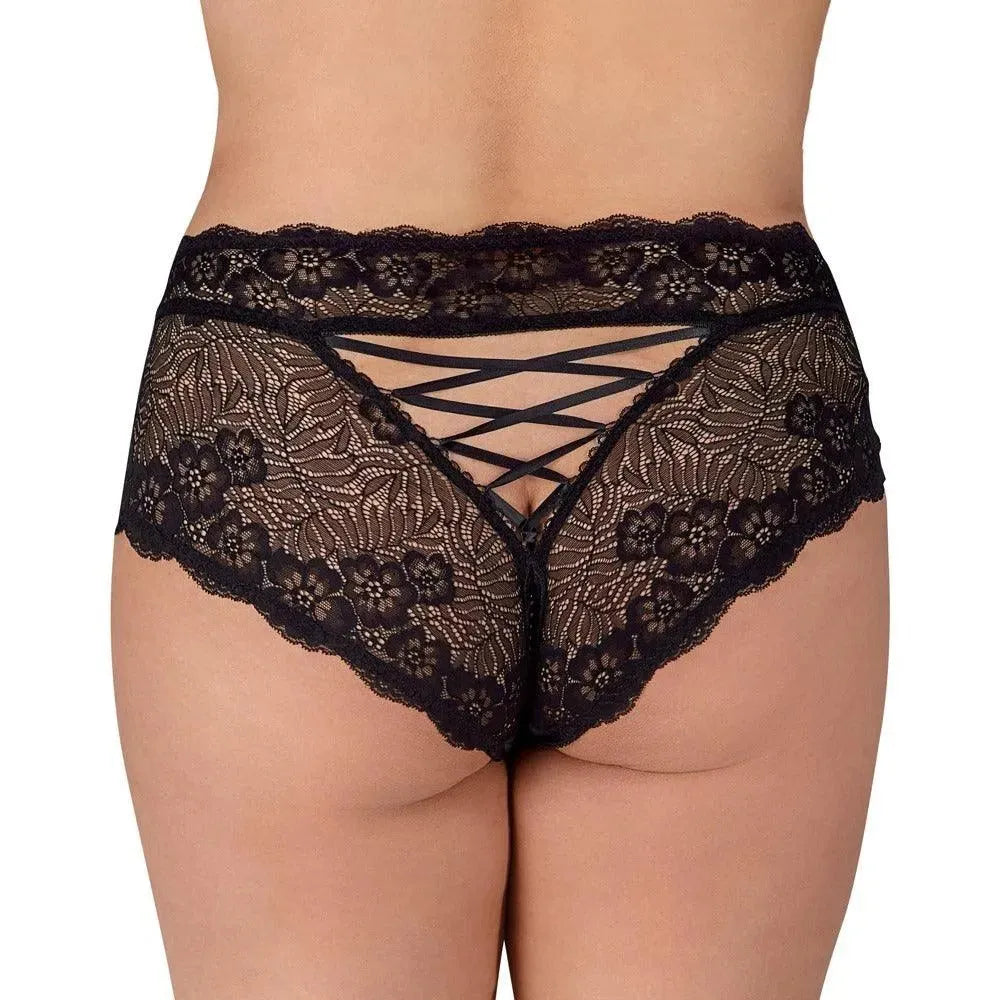 Cottelli Curves Panties With Pearl Chain - Rapture Works