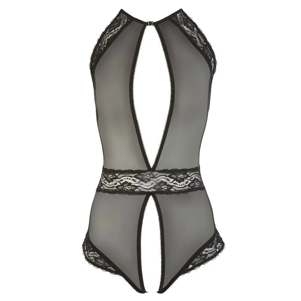 Cottelli Sheer Crotchless Body - Rapture Works