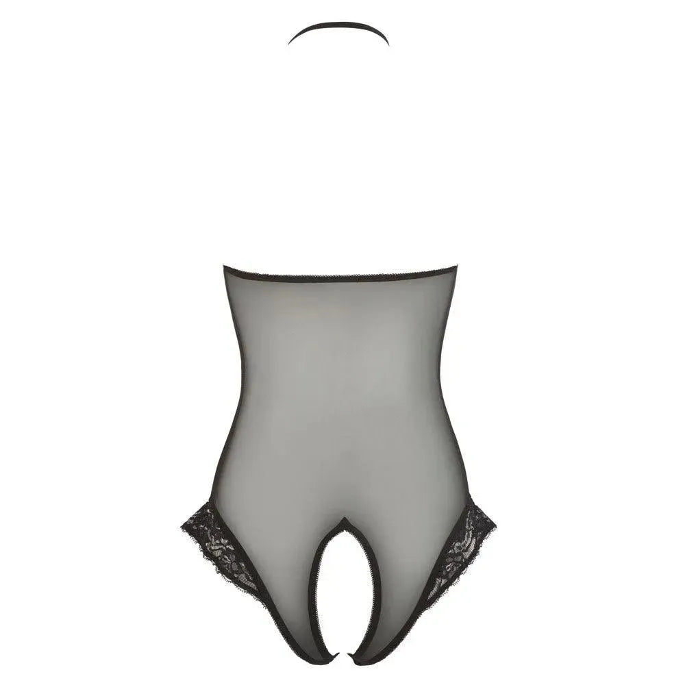 Cottelli Sheer Crotchless Body - Rapture Works