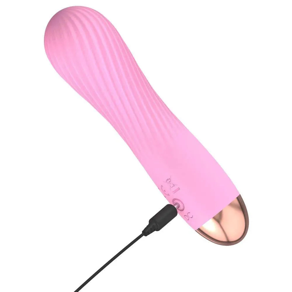 Cuties Silk Touch Rechargeable Mini Vibrator Pink - Rapture Works