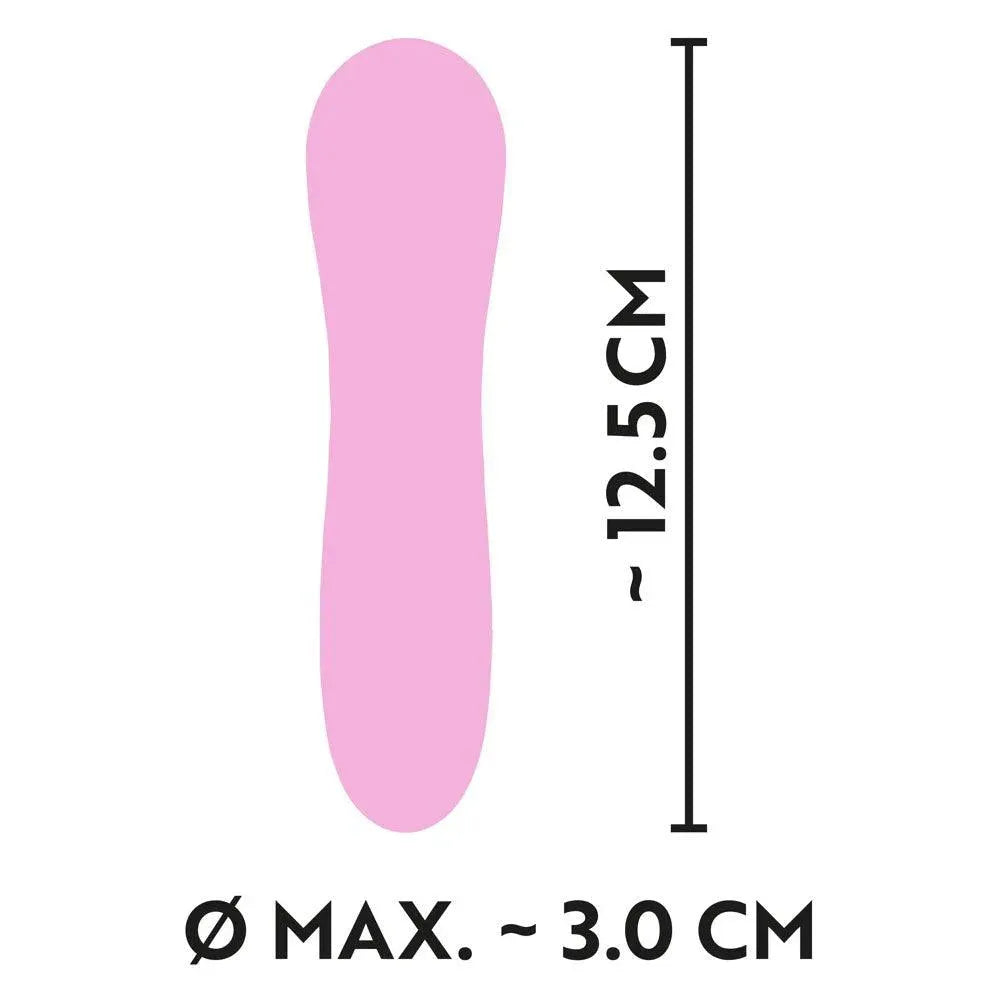 Cuties Silk Touch Rechargeable Mini Vibrator Pink - Rapture Works