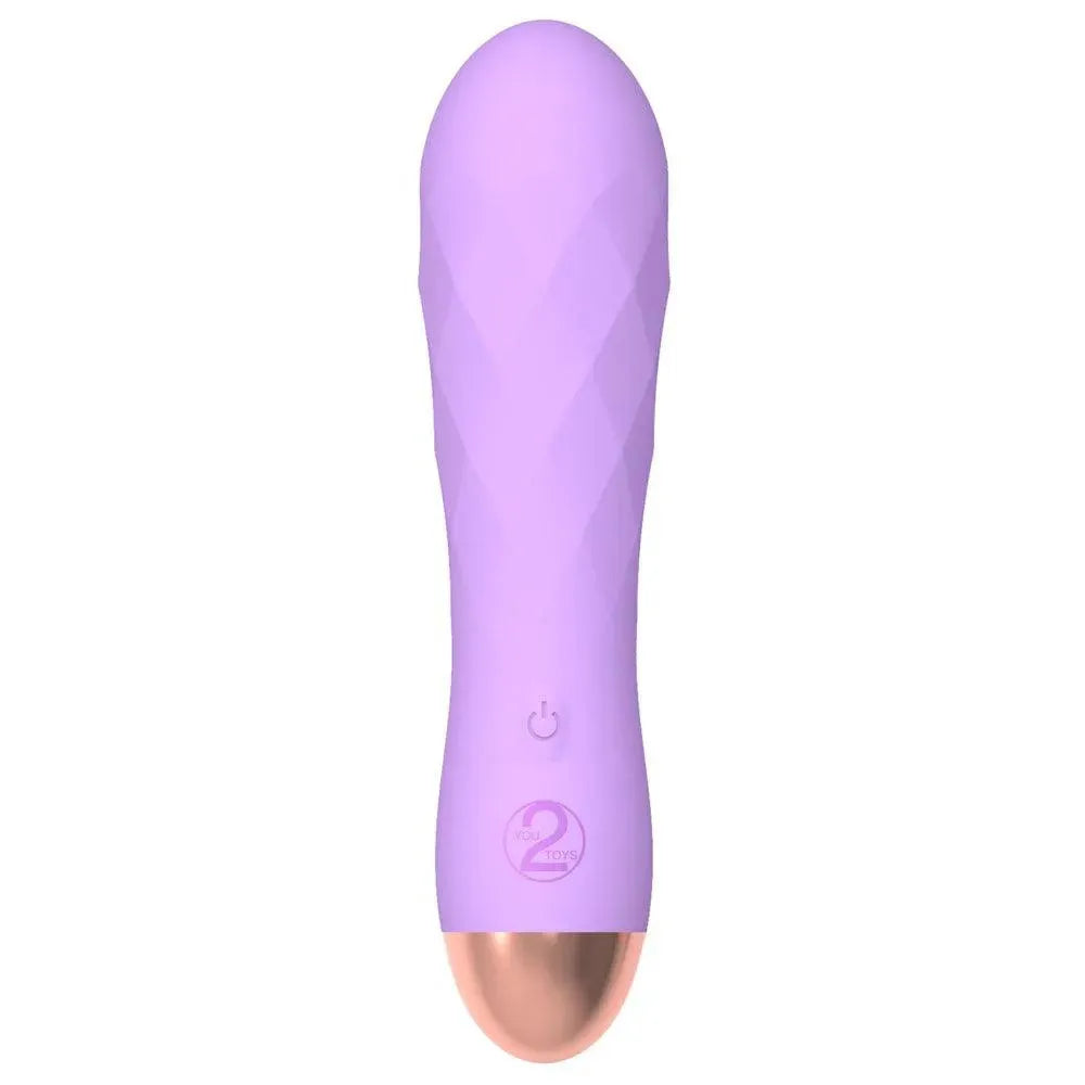 Cuties Silk Touch Rechargeable Mini Vibrator Purple - Rapture Works