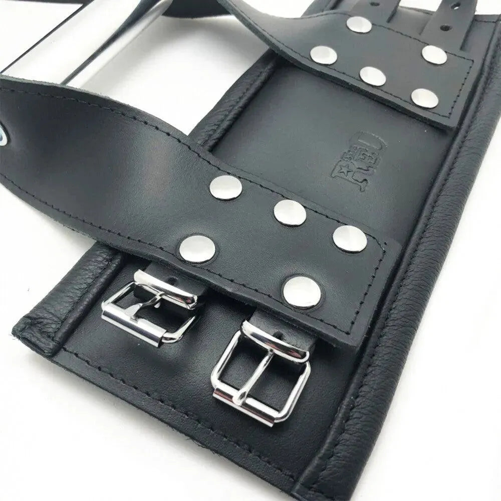 Deluxe Leather Suspension Handcuffs - Rapture Works