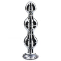 DIAMOND STAR BEADS LARGE ANAL PLUG