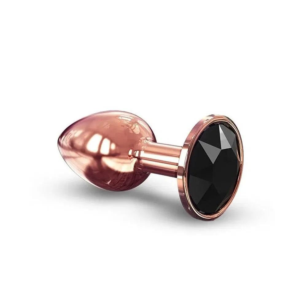 Dorcel Diamond Butt Plug Rose Gold Small - Rapture Works