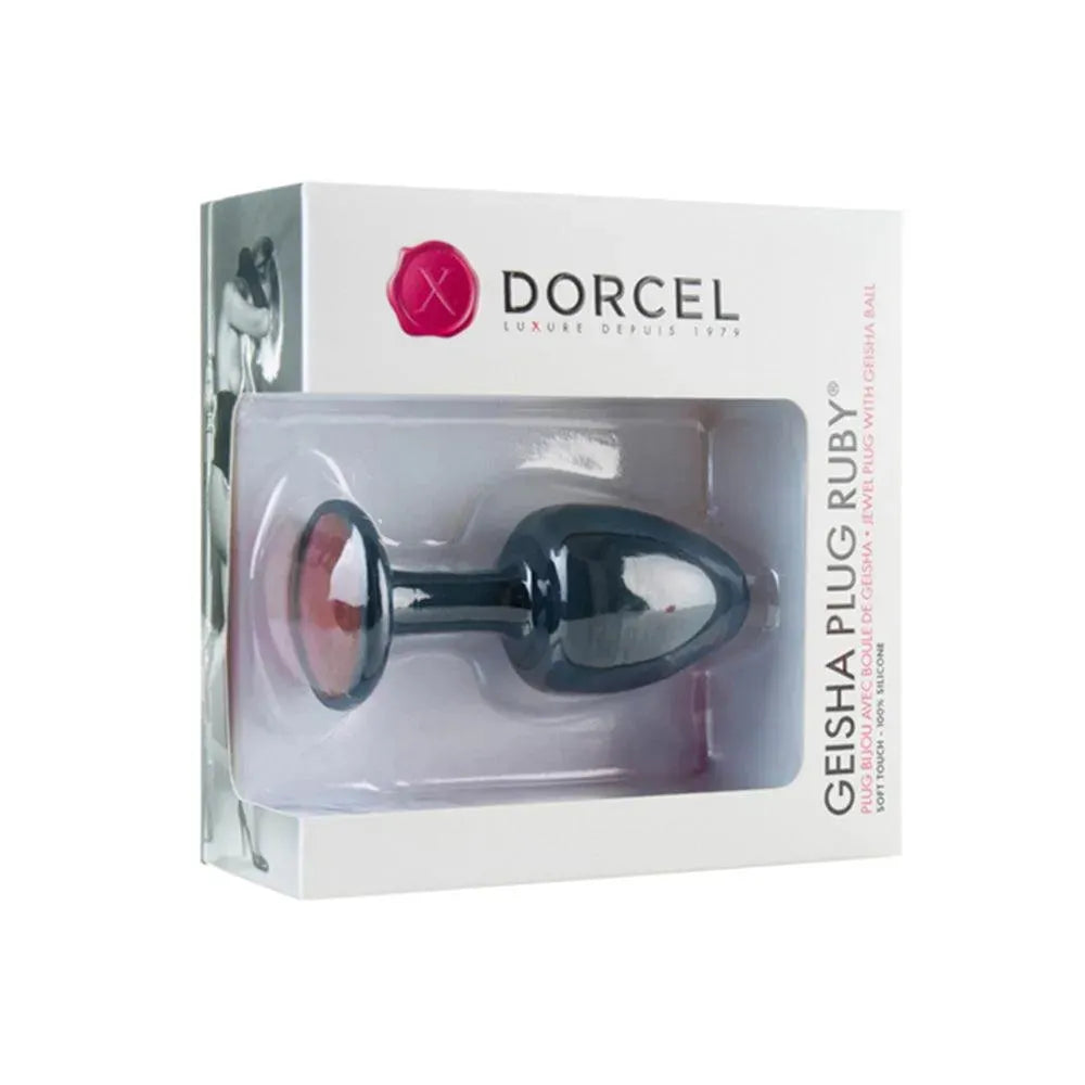 Dorcel Medium Geisha Anal Plug Ruby - Rapture Works